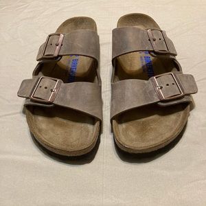 Birkenstock lt. brown sandals, EU 41, worn once